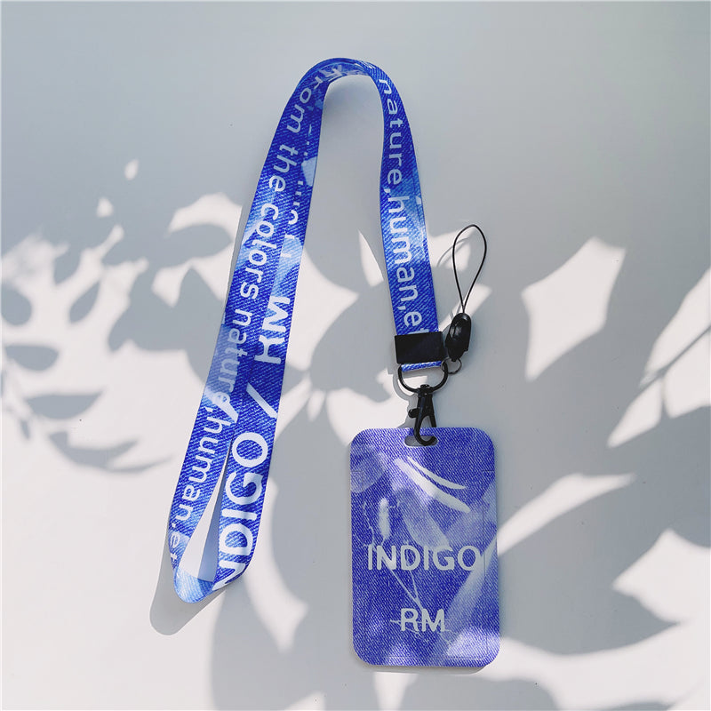 BTS Arirang ID Card Holder Cover with Neck & Wrist Lanyard
