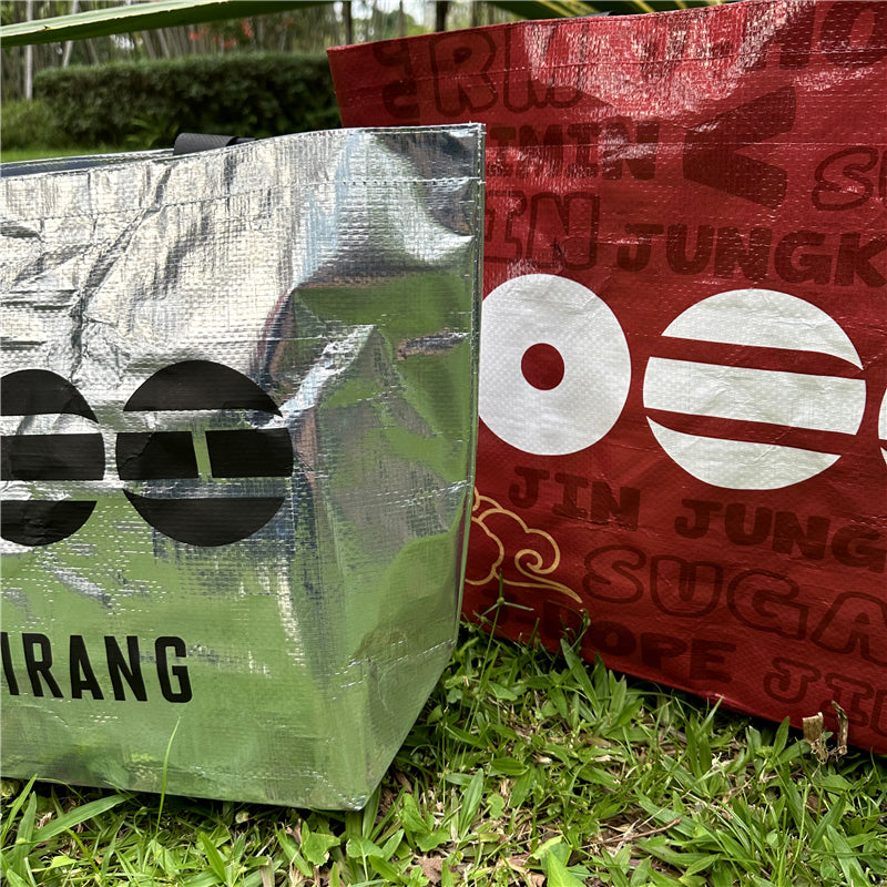 BTS Arirang Woven Tote Bag - Large Capacity Shopper