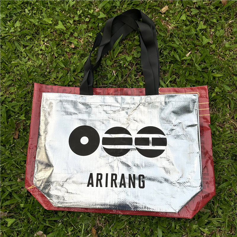 BTS Arirang Woven Tote Bag - Large Capacity Shopper