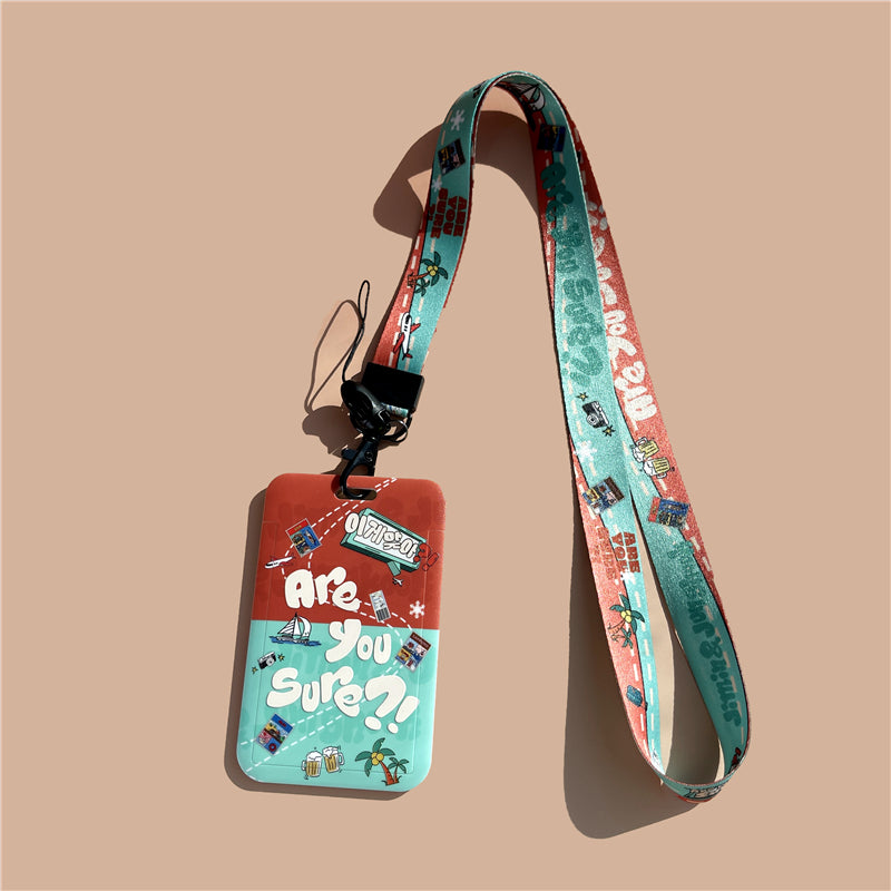 BTS Arirang ID Card Holder Cover with Neck & Wrist Lanyard