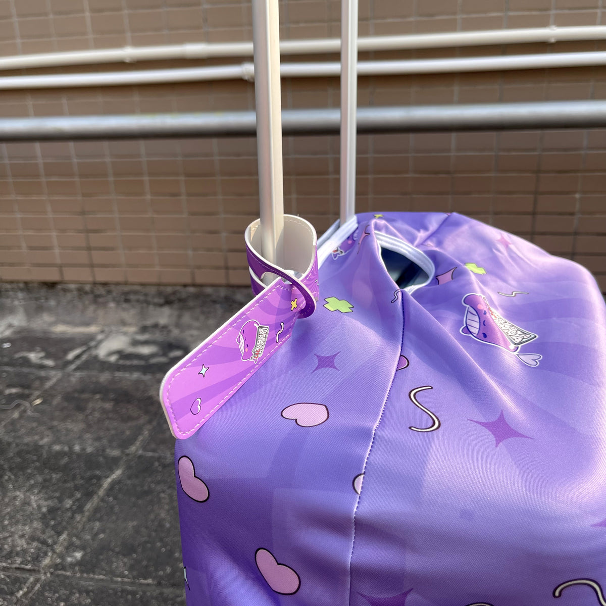 BTS Elastic Luggage Cover & Luggage Tag Travel Set