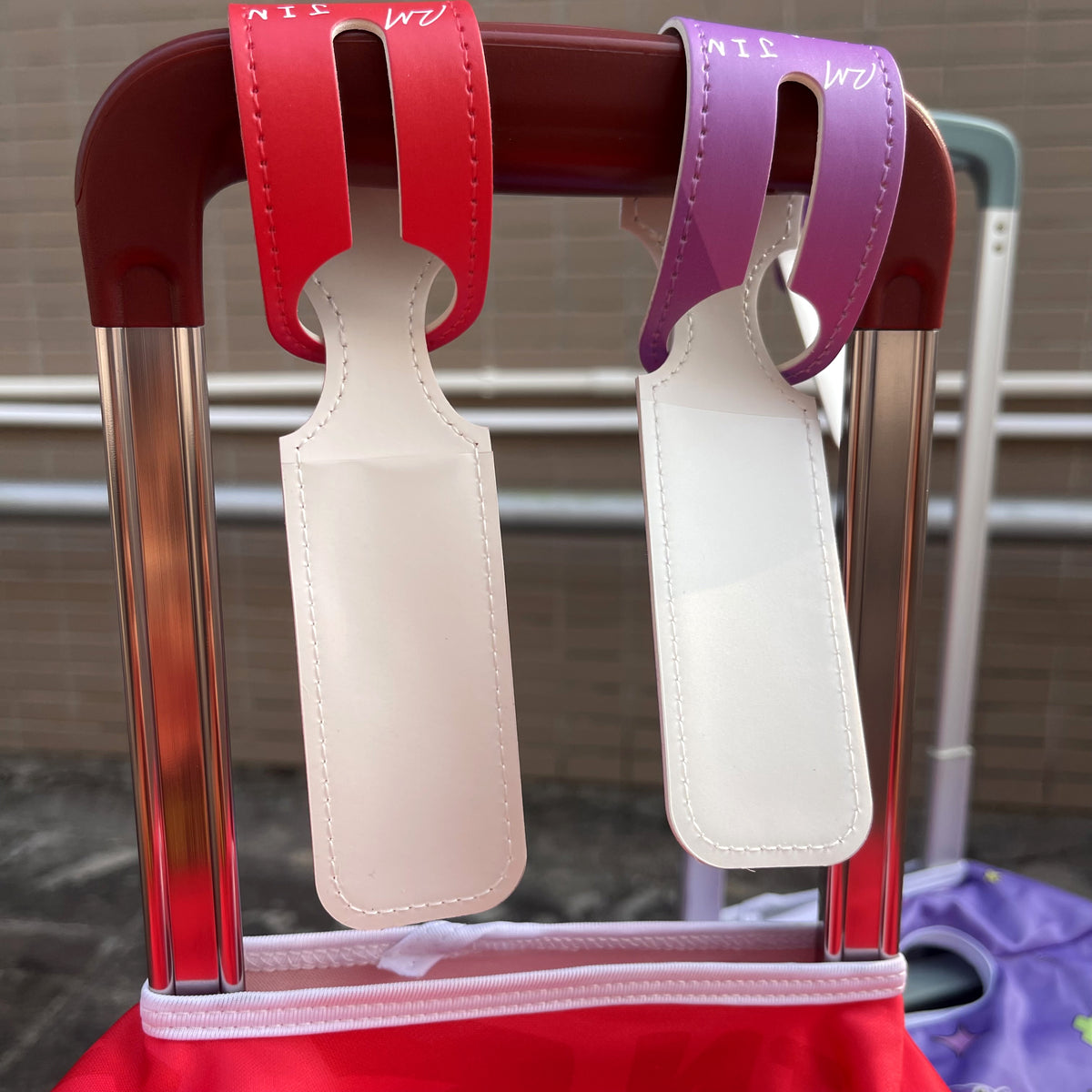 BTS Elastic Luggage Cover & Luggage Tag Travel Set