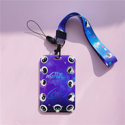 BTS Arirang ID Card Holder Cover with Neck & Wrist Lanyard