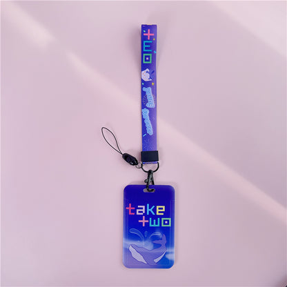 BTS Arirang ID Card Holder Cover with Neck & Wrist Lanyard