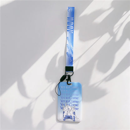 BTS Arirang ID Card Holder Cover with Neck & Wrist Lanyard