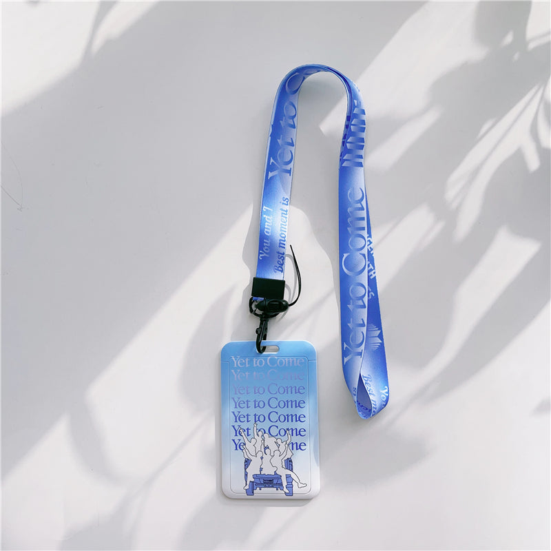 BTS Arirang ID Card Holder Cover with Neck & Wrist Lanyard