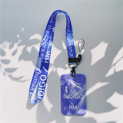 BTS Arirang ID Card Holder Cover with Neck & Wrist Lanyard