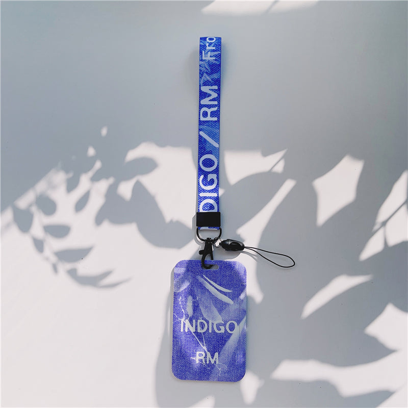 BTS Arirang ID Card Holder Cover with Neck & Wrist Lanyard