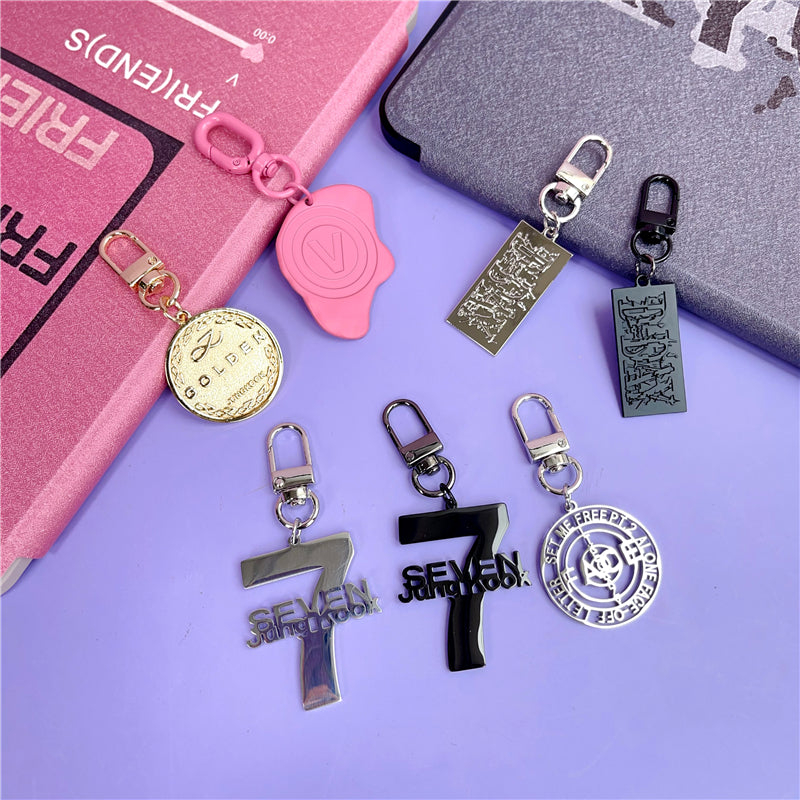 BTS Multi-Style K-Pop Keychain & Bag Charm Collection