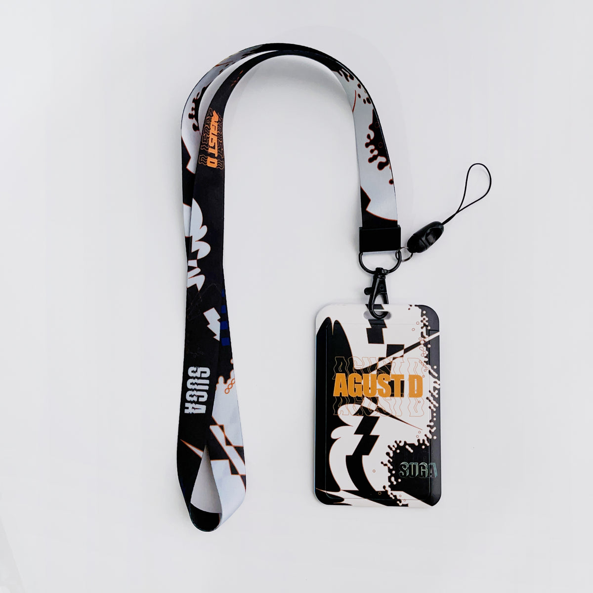 BTS Arirang ID Card Holder Cover with Neck & Wrist Lanyard