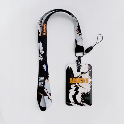 BTS Arirang ID Card Holder Cover with Neck & Wrist Lanyard