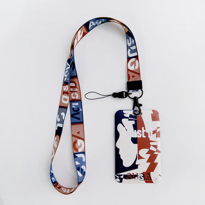 BTS Arirang ID Card Holder Cover with Neck & Wrist Lanyard