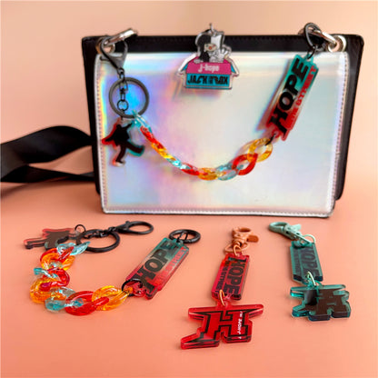 BTS Multi-Style K-Pop Keychain & Bag Charm Collection