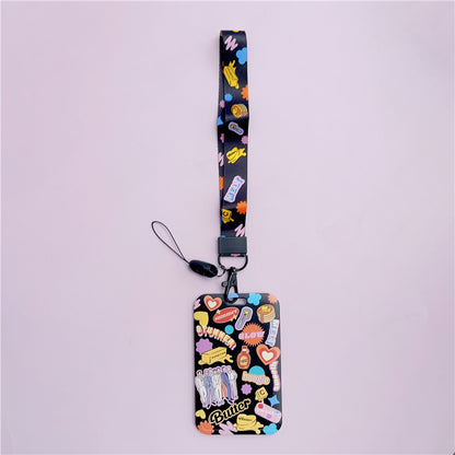 BTS Arirang ID Card Holder Cover with Neck & Wrist Lanyard