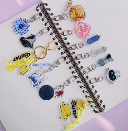 BTS Multi-Style K-Pop Keychain & Bag Charm Collection