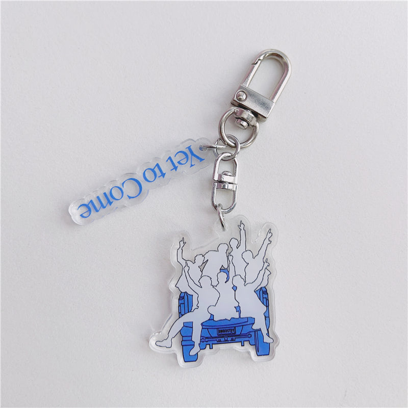 BTS Multi-Style K-Pop Keychain & Bag Charm Collection