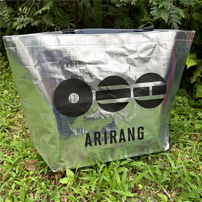 BTS Arirang Woven Tote Bag - Large Capacity Shopper