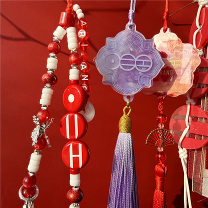 BTS Phone Charm & Belt Chain - Acrylic Pendant Bag Accessory