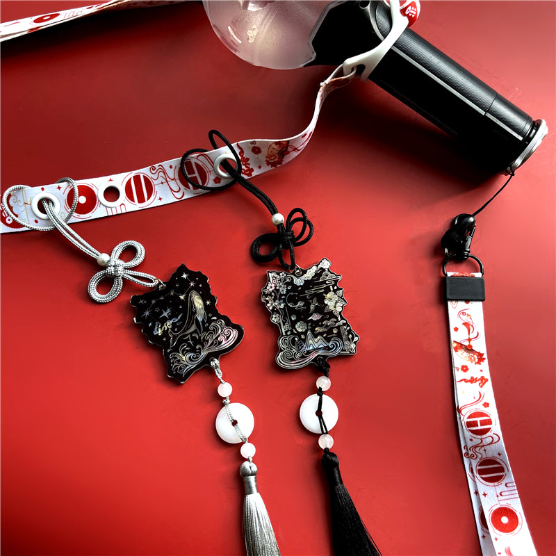 BTS Phone Charm & Belt Chain - Acrylic Pendant Bag Accessory