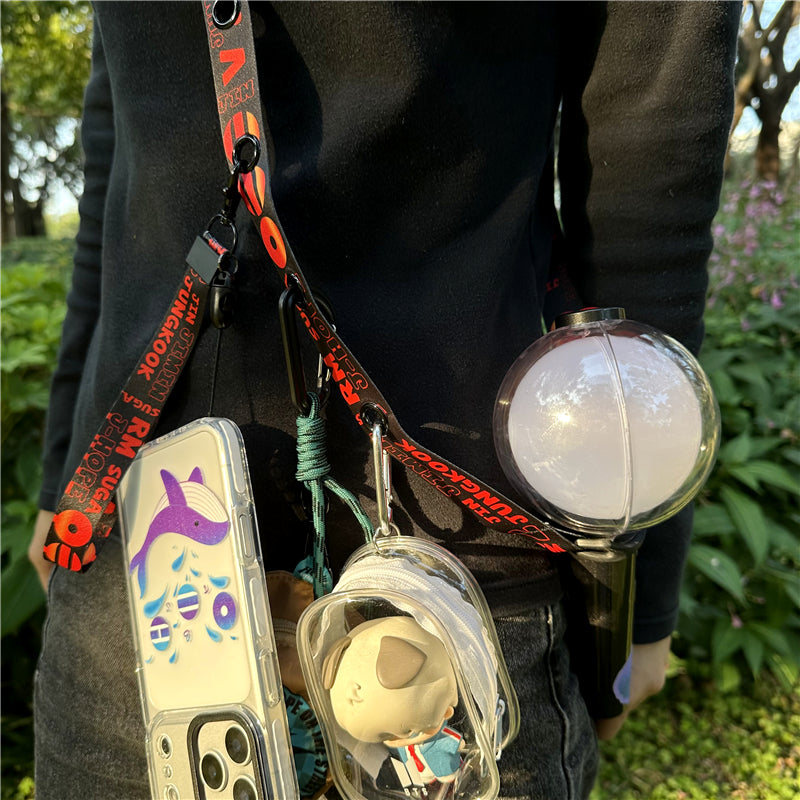 BTS Arirang Light Stick Lanyard - Adjustable Shoulder & Neck Strap for Kpop Concert