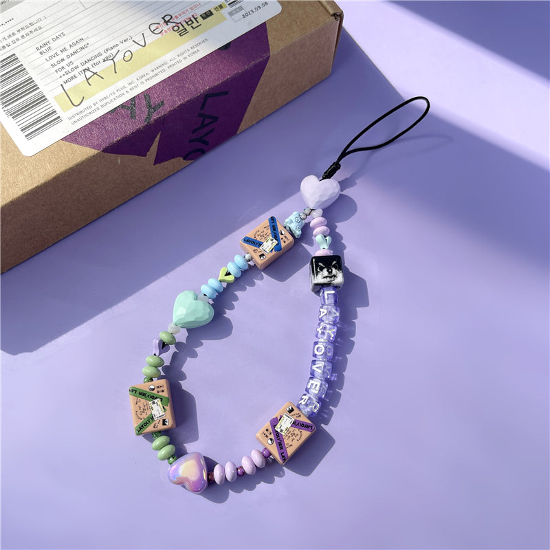 BTS Twice Nylon Phone Strap - Handmade Charm for Bag & Belt Accent