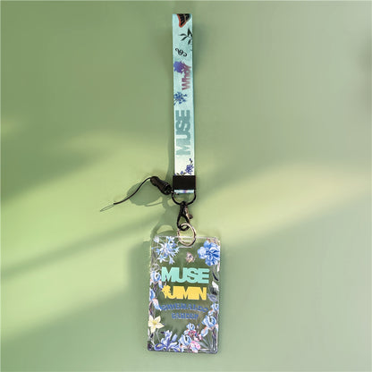 BTS Arirang ID Card Holder Cover with Neck & Wrist Lanyard
