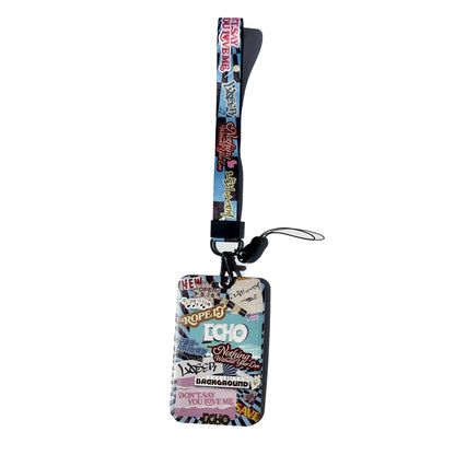 BTS Arirang ID Card Holder Cover with Neck & Wrist Lanyard
