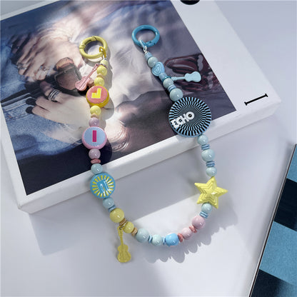 BTS Taylor Skz Cortis Ateez Twice Inspired Handmade Kpop Phone Charm Necklace & Decorative Bag Chain