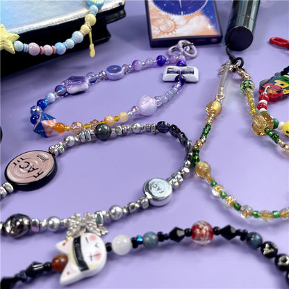 BTS Taylor Skz Cortis Ateez Twice Inspired Handmade Kpop Phone Charm Necklace & Decorative Bag Chain
