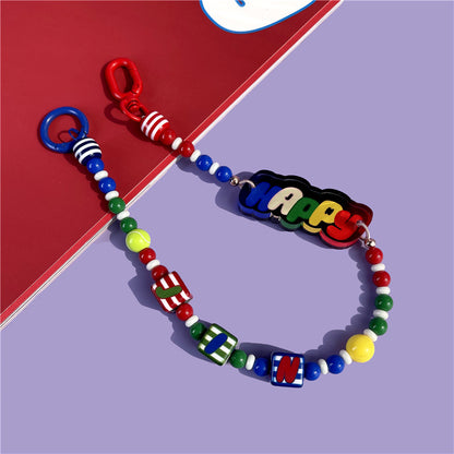 BTS Taylor Skz Cortis Ateez Twice Inspired Handmade Kpop Phone Charm Necklace & Decorative Bag Chain