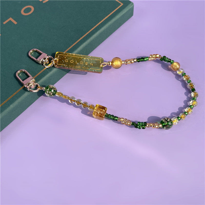 BTS Taylor Skz Cortis Ateez Twice Inspired Handmade Kpop Phone Charm Necklace & Decorative Bag Chain