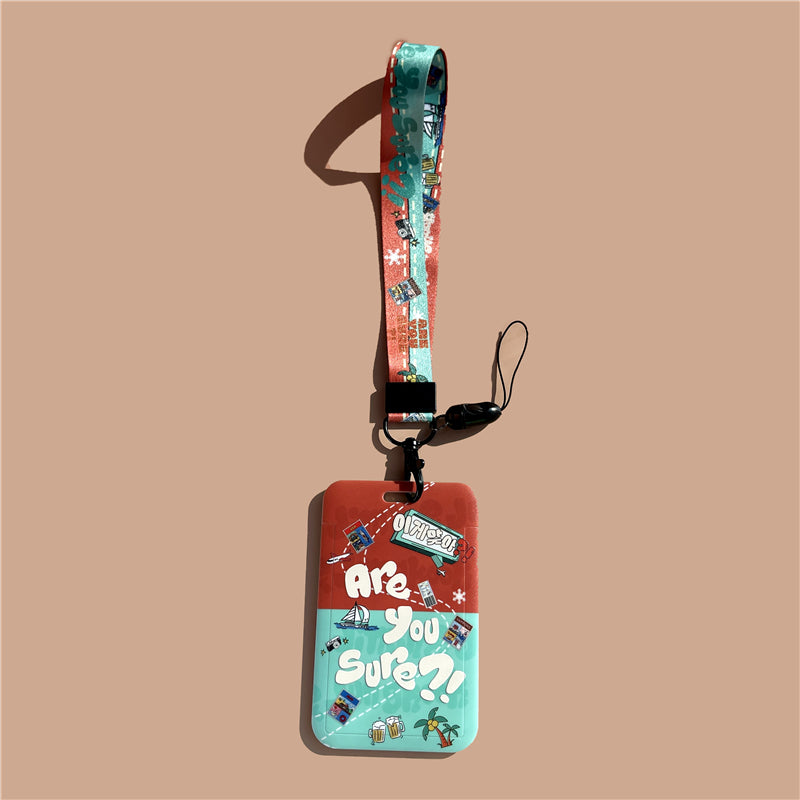 BTS Arirang ID Card Holder Cover with Neck & Wrist Lanyard