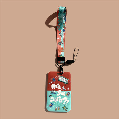 BTS Arirang ID Card Holder Cover with Neck & Wrist Lanyard