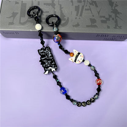 BTS Taylor Skz Cortis Ateez Twice Inspired Handmade Kpop Phone Charm Necklace & Decorative Bag Chain