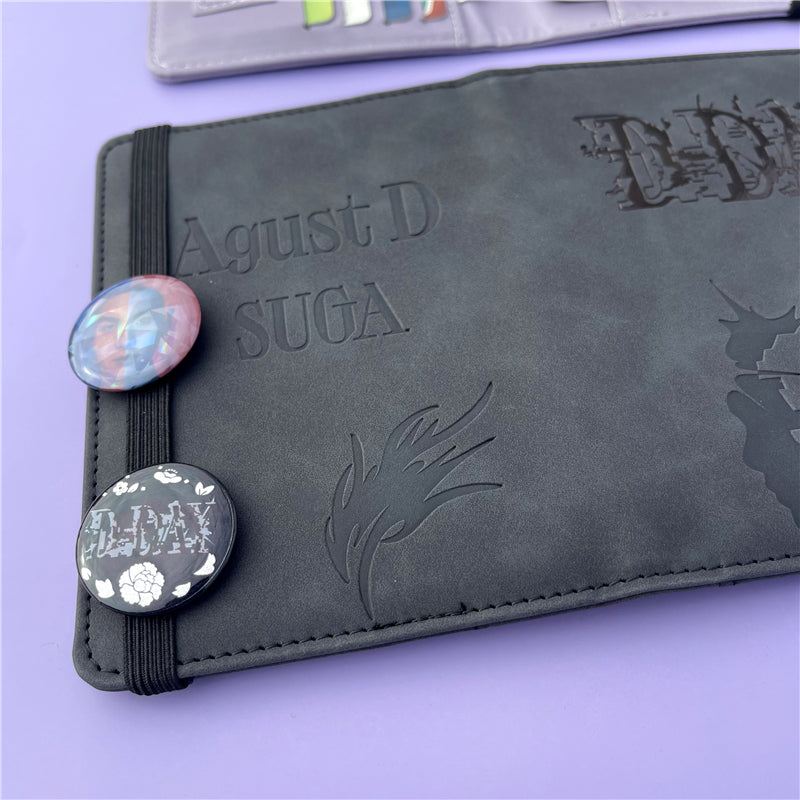 BTS ARMY D-DAY Fan Passport Holder Cover - Kpop Merch Travel Wallet