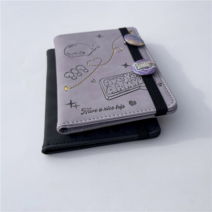 BTS ARMY D-DAY Fan Passport Holder Cover - Kpop Merch Travel Wallet