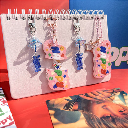 BTS Multi-Style K-Pop Keychain & Bag Charm Collection