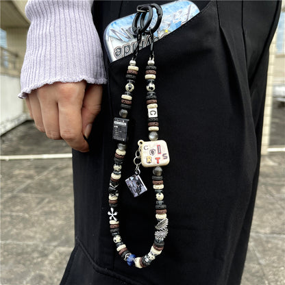 BTS Taylor Skz Cortis Ateez Twice Inspired Handmade Kpop Phone Charm Necklace & Decorative Bag Chain