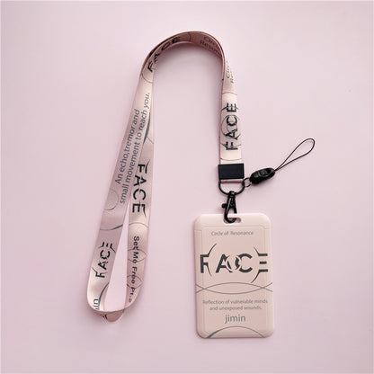 BTS Arirang ID Card Holder Cover with Neck & Wrist Lanyard