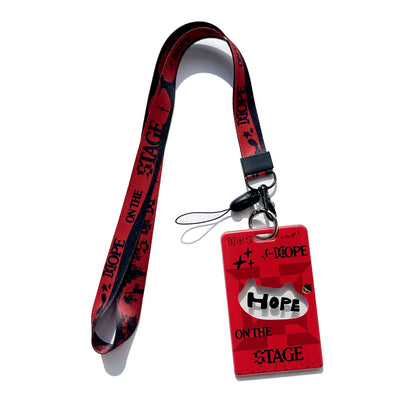 BTS Arirang ID Card Holder Cover with Neck & Wrist Lanyard