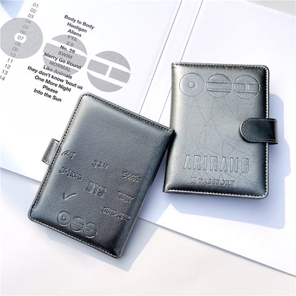 BTS Arirang Fan Passport Holder Cover - Kpop Merch Travel Wallet
