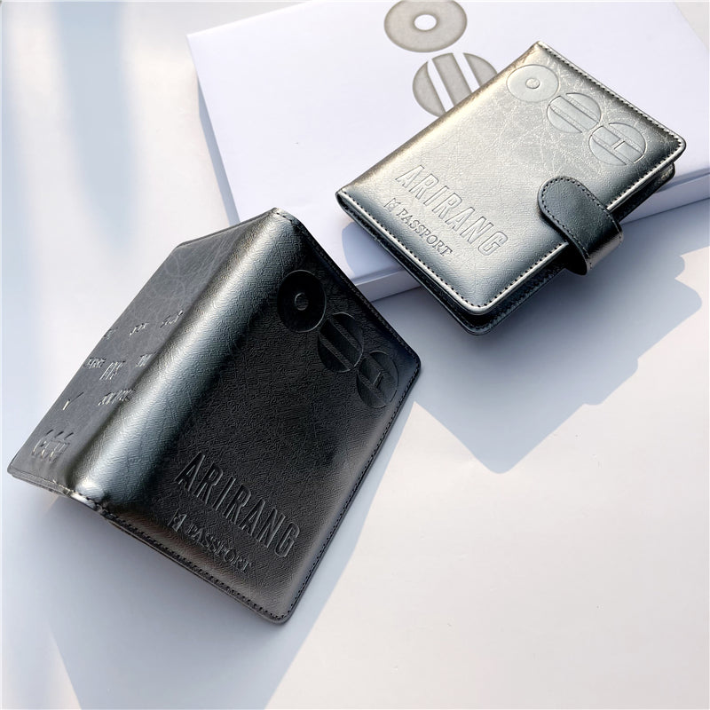 BTS Arirang Fan Passport Holder Cover - Kpop Merch Travel Wallet
