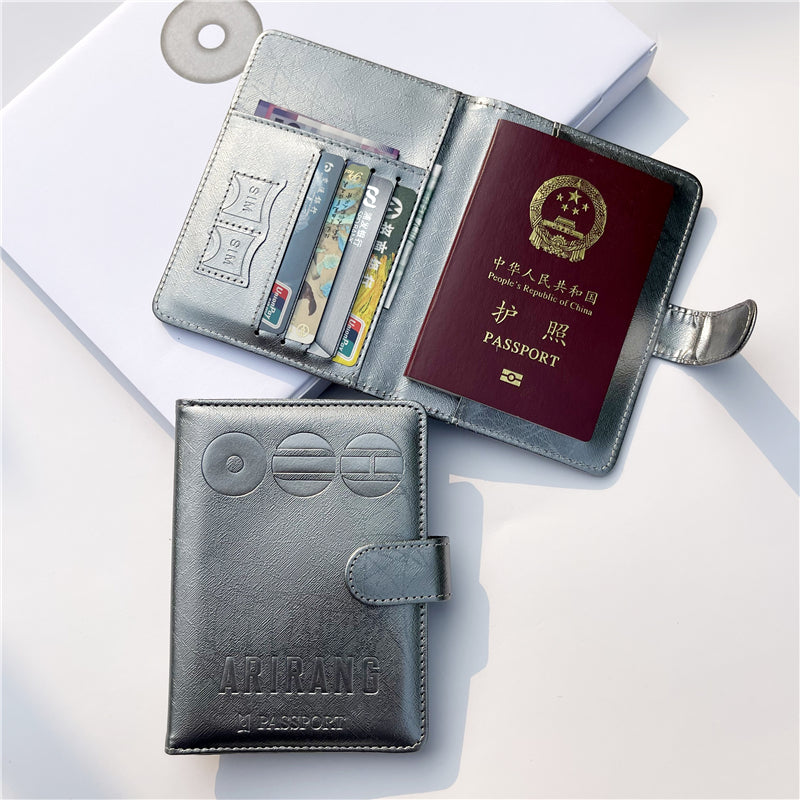 BTS Arirang Fan Passport Holder Cover - Kpop Merch Travel Wallet