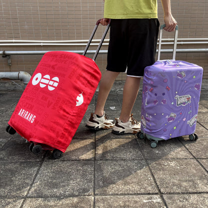 BTS Elastic Luggage Cover & Luggage Tag Travel Set