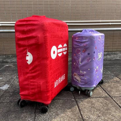 BTS Elastic Luggage Cover & Luggage Tag Travel Set