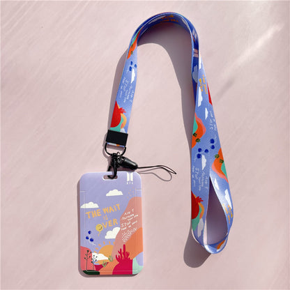 BTS Arirang ID Card Holder Cover with Neck & Wrist Lanyard