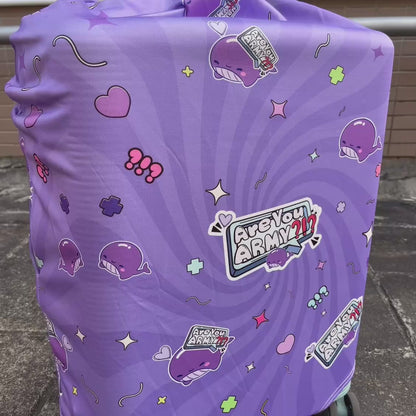 BTS Elastic Luggage Cover & Luggage Tag Travel Set