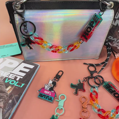 BTS Multi-Style K-Pop Keychain & Bag Charm Collection