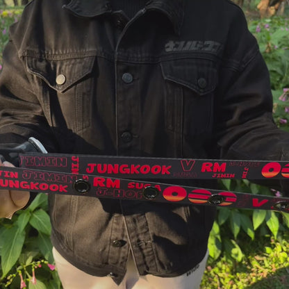 BTS Arirang Light Stick Lanyard - Adjustable Shoulder & Neck Strap for Kpop Concert