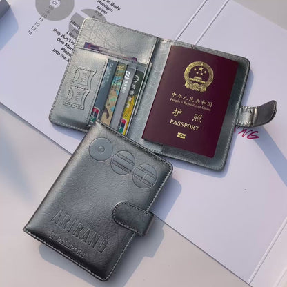 BTS Arirang Fan Passport Holder Cover - Kpop Merch Travel Wallet